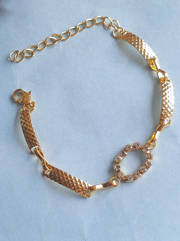 Stone embedded Charm Bracelet