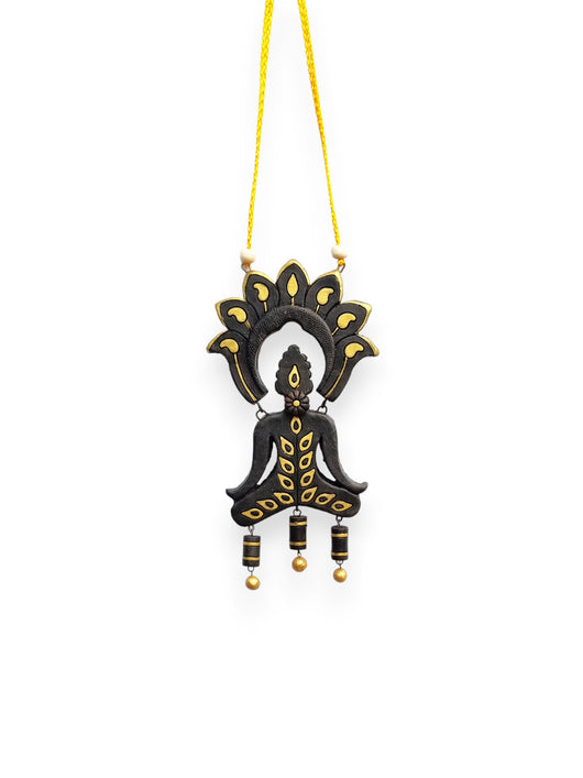 Gautam Buddha Terracotta Wall Hanging - Timeless Elegance for Your Home