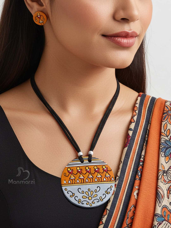 Ekta- Handcrafted Jewellery Set Inspired by Tribal Dance | Manmarzi
