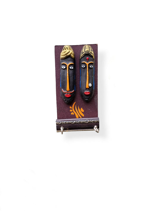 Handcrafted Terracotta Key Holder Artifacts for Exquisite Wall Decor from manmarzi