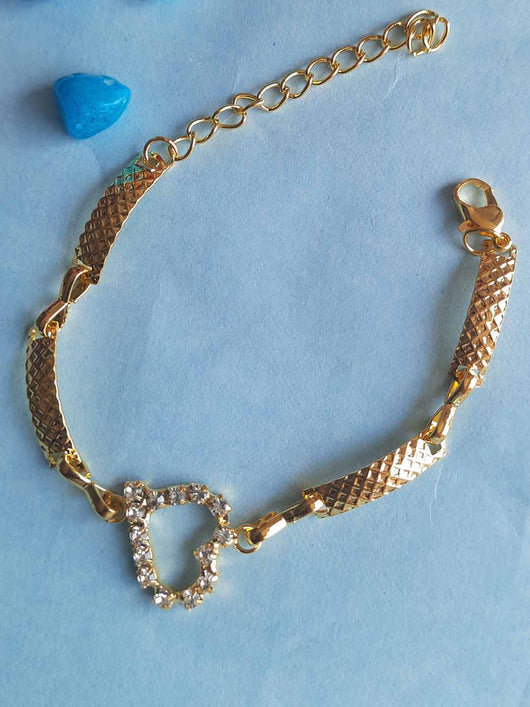 stone studded love bracelet