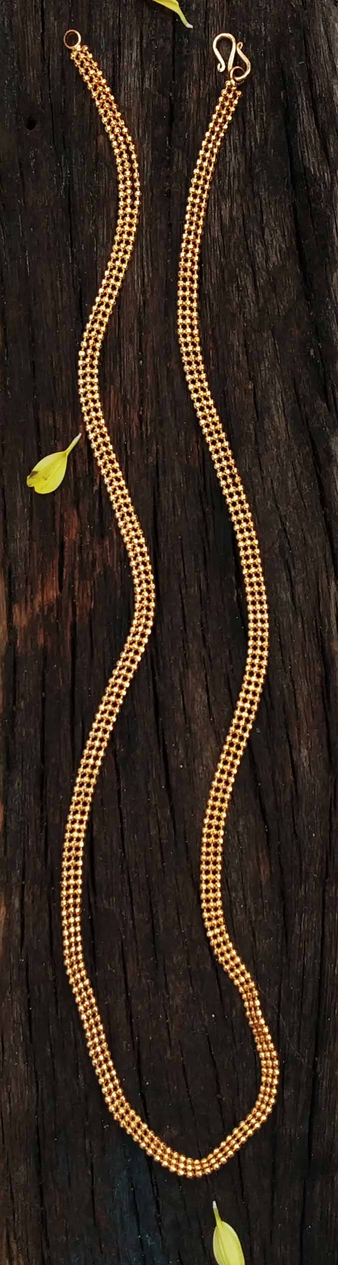 long chain necklace design