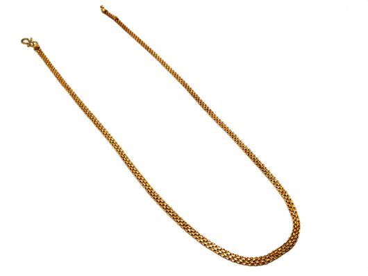 chain necklace in gold plating