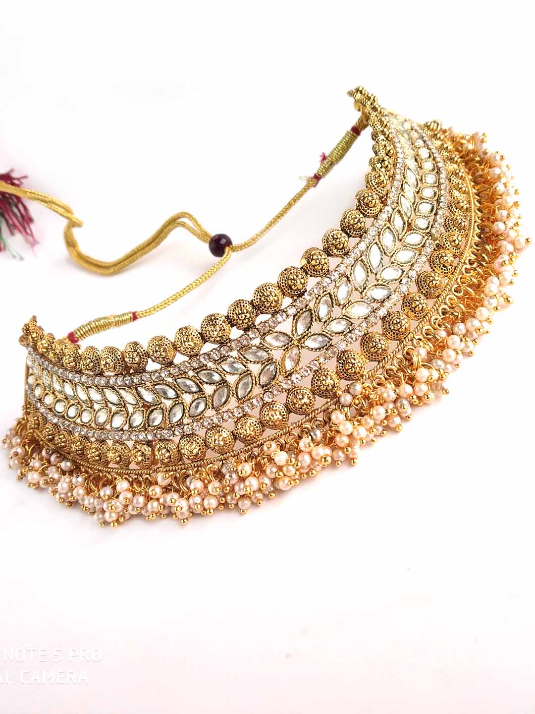 Kundan jewellery set