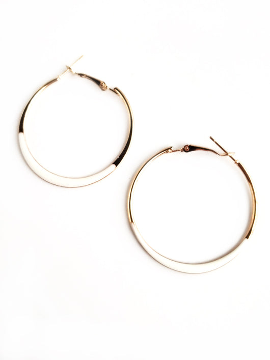 Circular Hoop Earrings
