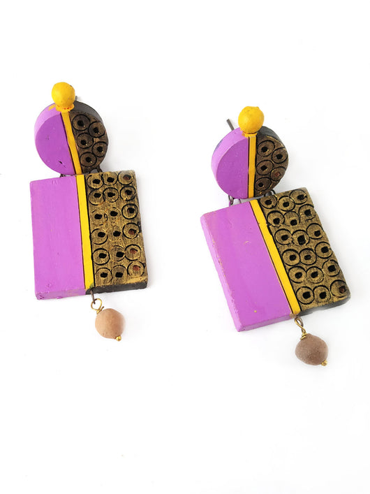 Buy handmade Terracotta Earrings Online - Terracotta jewellery design