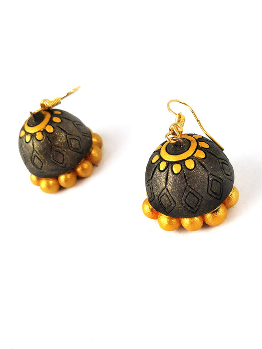 Exclusive designer Handcrafted Terracotta Jewellery Set