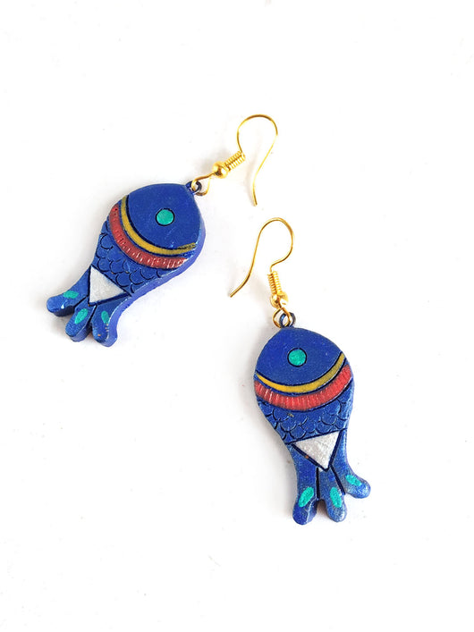 Exclusive Handcrafted Fish Terracotta  Jewellery Set