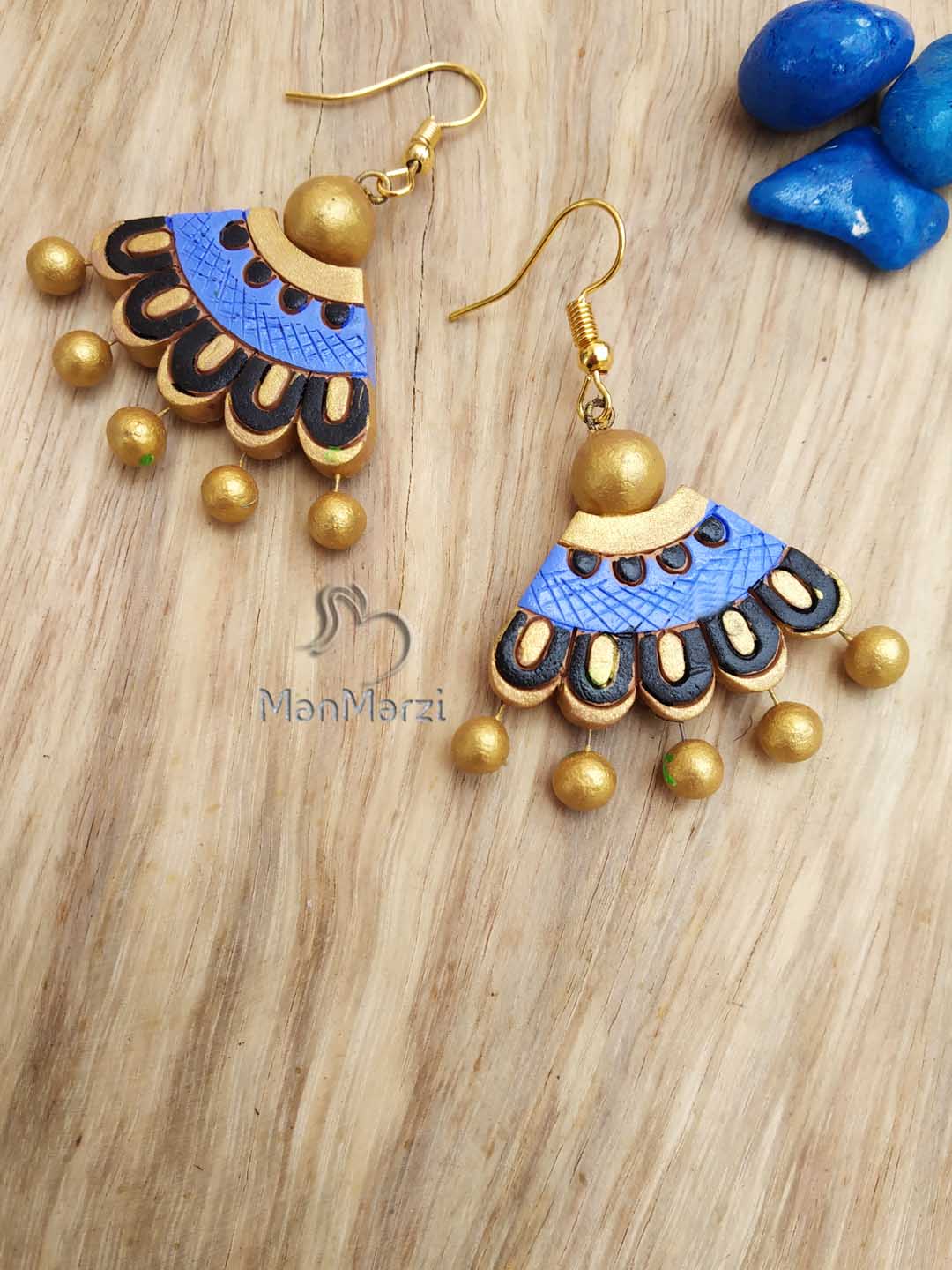 Buy Handmade Terracotta Earrings | Trendy | Festival | Casual | Friends at  Amazon.in