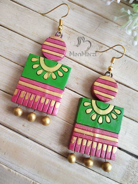 Beautifully Crafted Terracotta Earrings for Women
