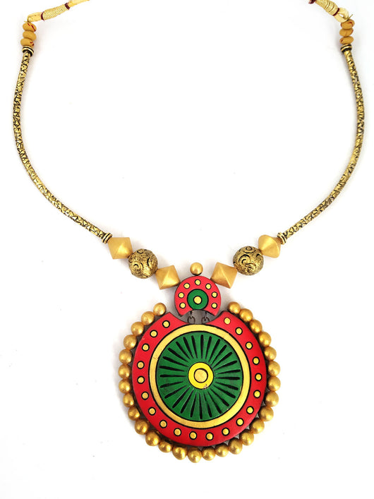 Exclusive Beautifully Crafted Terracotta  Jewellery Set