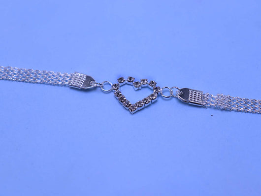 LCD Stone embeded Charm Bracelet