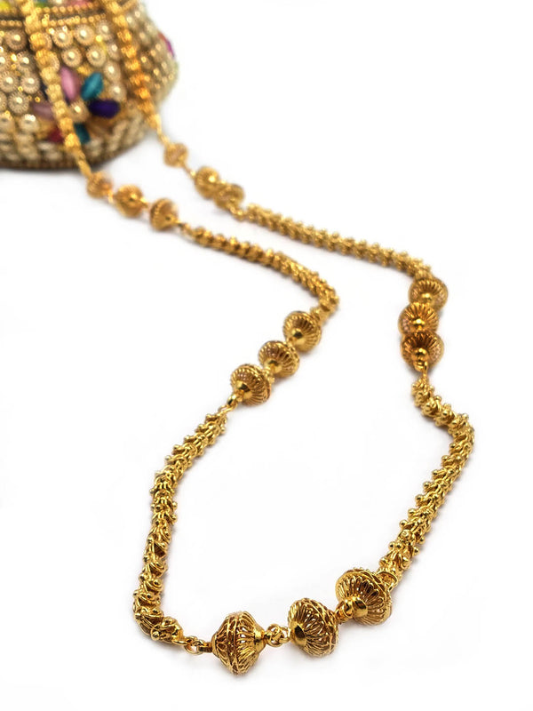 gold plated chain for ladies