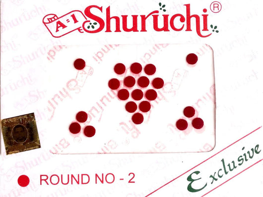 Shuruchi Maroon Bindi